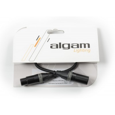 ALGAM LIGHTING DMX adapter male 5 - female 3
