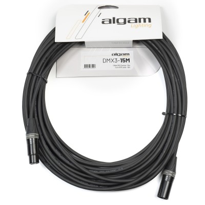ALGAM LIGHTING DMX cable 3-pin - 15M
