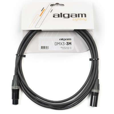 ALGAM LIGHTING DMX cable 3-pin - 3M