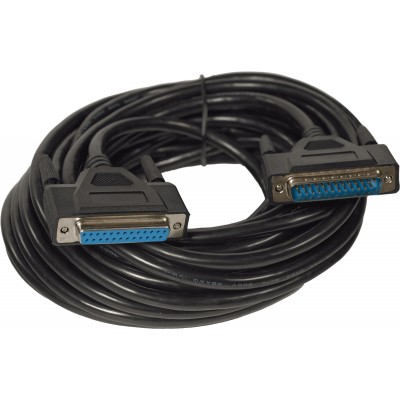 BLACK CABLE ILDA 10 METERS FOR SPECTRUM
