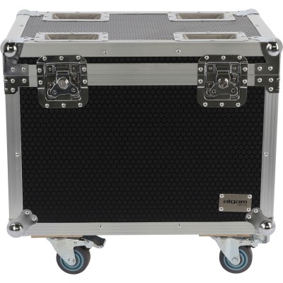 ALGAM LIGHTING Flight case pour 2 Blinder 400 CW WWA - Stock B