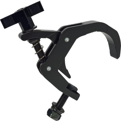 ALGAM LIGHTING Black universal hook - Hexagonal nut