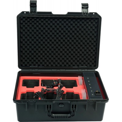 ALGAM LIGHTING Flight case for 6 Event Par 44 Quad IP