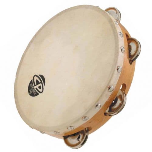 LP LATIN PERCUSSION CP378 TAMBOURINS CP BOIS 8" SIMPLE RANGEE