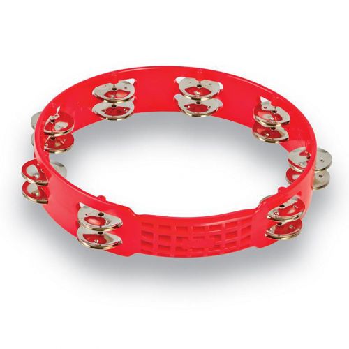 LATIN PERCUSSION LPA191 TAMBOURINE ASPIRE 10", ROT