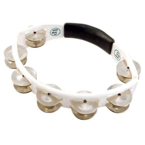 Lp Latin Percussion Lp152 Tambourins Cyclop A Main Blanc