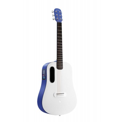 Lava Me Play 36'' Deep Blue-Frost White-With Lite Bag