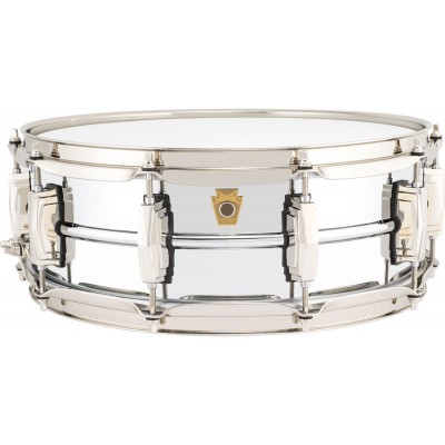 LUDWIG DRUMS Lb400Bn - 14 X 5" Super - Chrome Brass (Accastillage Nickel)