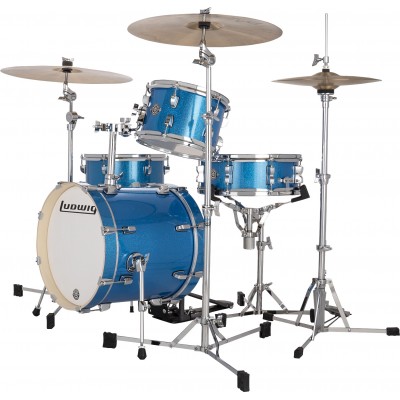 LUDWIG DRUMS LC2792DIR - Breakbeat Questlove 16" - Blue Sparkle