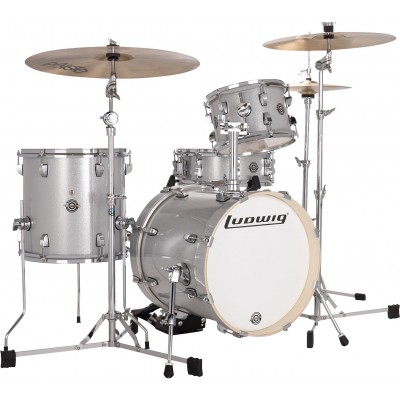 LUDWIG DRUMS LC2797DIR - Breakbeat Questlove 16" - Silver Sparkle - STOCK B