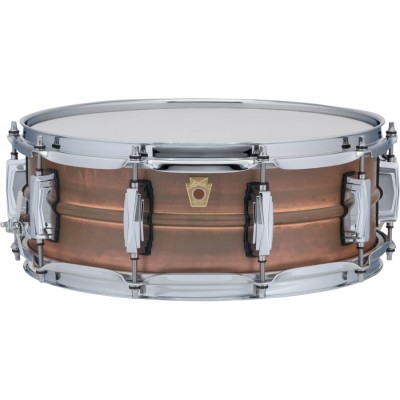 LUDWIG DRUMS Lc661 - 14 X 5" Copper Phonic Raw