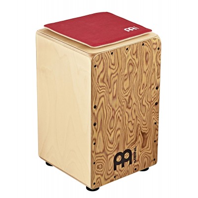 PERCUSSION SYNTHETIC LEATHER CAJON SEAT, VINTAGE RED