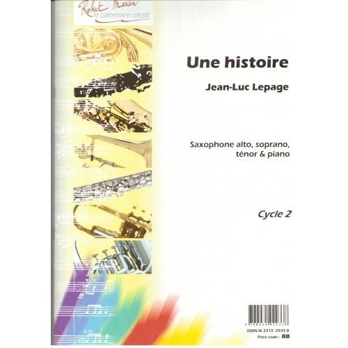 ROBERT MARTIN LEPAGE J.L. - UNE HISTOIRE, SOPRANO, ALTO OU TNOR