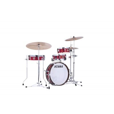 CLUB-JAM PANCAKE JAZZ 18 DRUM KIT BURNT RED MIST