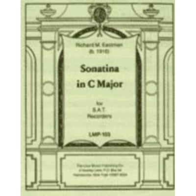 LOUX MUSIC COMPANY EASTMAN RICHARD M. - SONATINA IN C MAJOR - SATRECORDERS