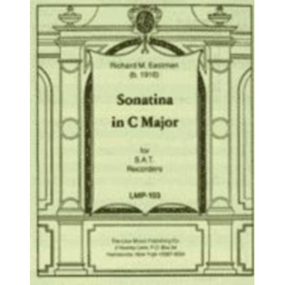 Eastman Richard M. - Sonatina In C Major - Sat Recorders