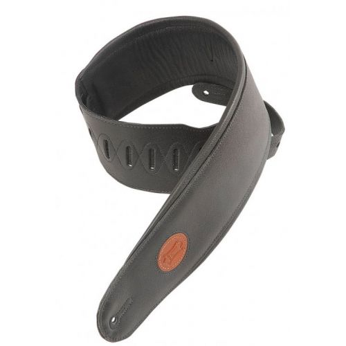 LEVY'S 11 CM BLACK PADDED LEATHER