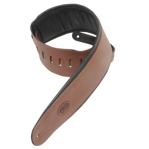 LEVY'S 11 CM BROWN PADDED LEATHER