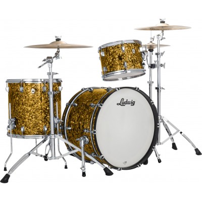 LUDWIG DRUMS Ln34233Txa6 - Neusonic 22" Fab - Butterscotch Pearl