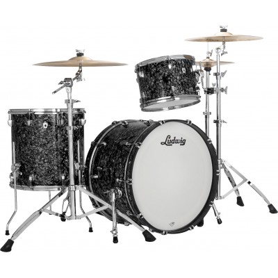 LUDWIG DRUMS Ln34233Txa8 - Neusonic 22" Fab - Ebony Pearl