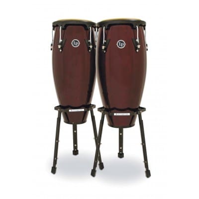 LP LATIN PERCUSSION SET CONGAS ASPIRE 10" - 11" LPA646B-DW