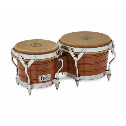 LATIN PERCUSSION LP1964 - BONGOS ORIGINAL 1964 - MAHOGANY 