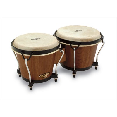 LATIN PERCUSSION CP221-DW BONGO CP TRADITIONAL DARK WOOD