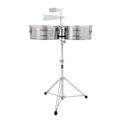 LP LATIN PERCUSSION TIMBALES TITO PUENTE CENTENNIAL TIMBALE SET 14-15 LP257-100