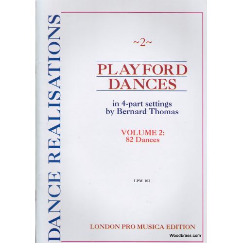 LONDON PRO MUSICA PLAYFORD DANCE TUNES VOL. II - 4 INSTRUMENTS