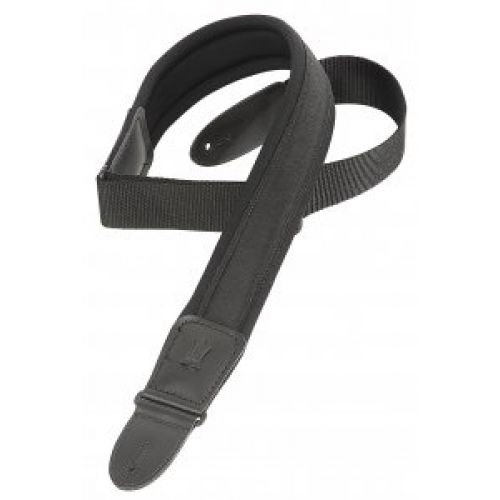 LEVY'S BLACK NEOPRENE 6.35 CM