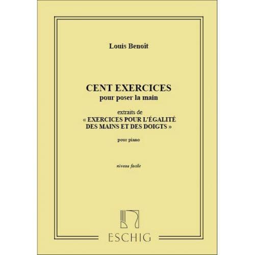BENOIT - 100 EXERCICES - PIANO