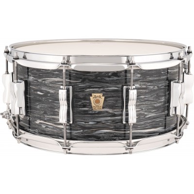 LUDWIG DRUMS LS403XX1Q - 14 X 6.5" Classic Maple Vintage Black Oyster