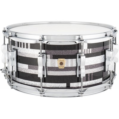 LUDWIG DRUMS Ls403Xxa5 - 14 X 6.5" Classic Maple - Digital Black Sparkle