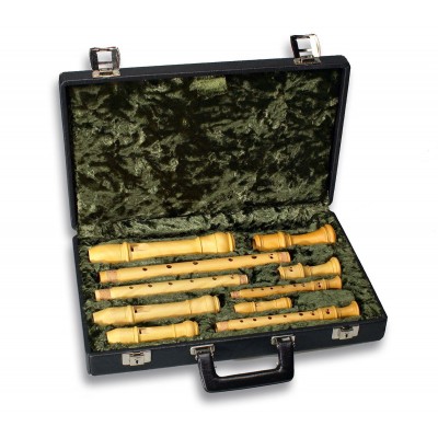 MOLLENHAUER CASE SOPRANINO/SOPRANO/ALTO/TENOR RECORDER 7300