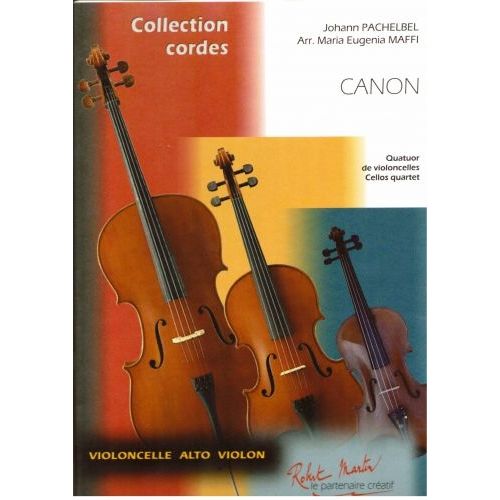 PACHELBEL J., MAFFI M.E. - MAFFI M.E. - CANON POUR QUATRE VIOLONCELLES