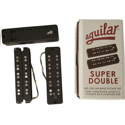 SOAPBAR BASS PICKUP SUPER DOUBLE KIT, 5 STRINGS TYPE D4