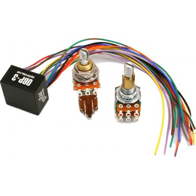 Bass Preamp Obp 3 Bandes Stack TB-BS Pot + Mid Push Pull