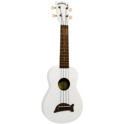 MAKALA MK-SD/PW UKULELE SOPRANO DOLPHIN WHITE