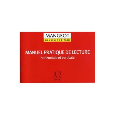 EDITION MAX ESCHIG Mangeot - Manuel Pratique Nouvelle Edition