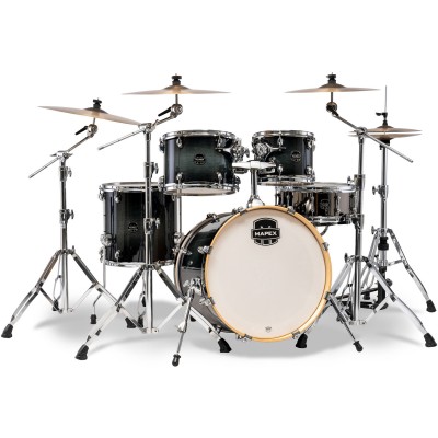 armory fusion 5 drum shells black onyx