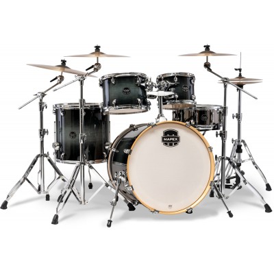armory pop rock 5 drum shells black onyx