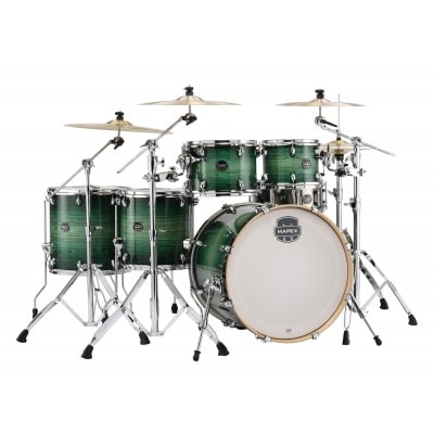 628SF-UM - ARMORY 6 SHELLS ROCK STUDIOEASE VERTE EMERALD BURST (WITHOUT HARDWARE)