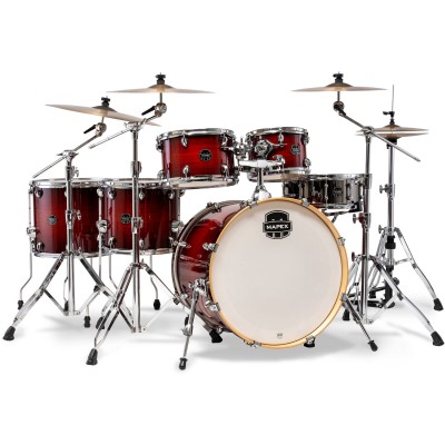 MAPEX armory studioease 6 Fûts red onyx