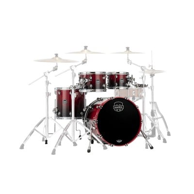 MAPEX SATURN 4 FUTS SCARLET FADE