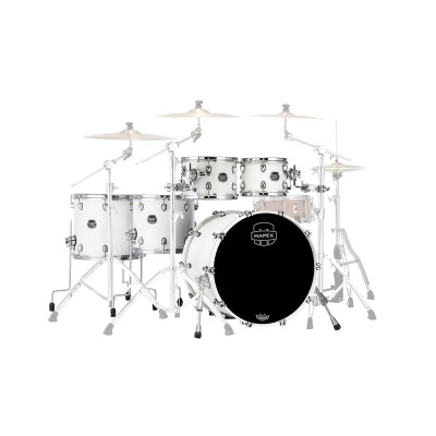 MAPEX SATURN 5 DRUMS SATIN WHITE