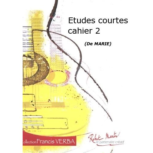 Marie - Etudes Courtes Cahier 2