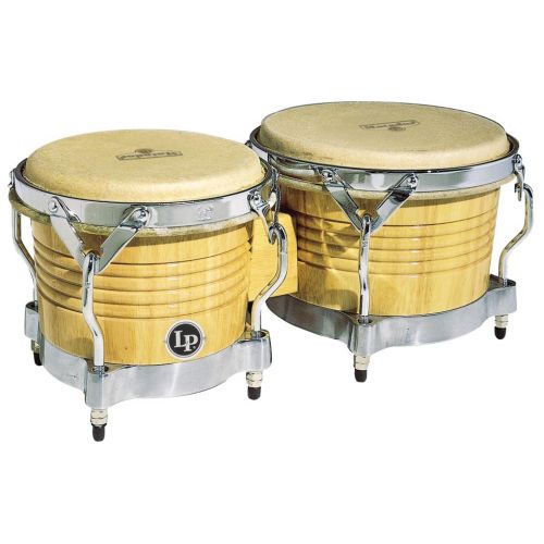 LP LATIN PERCUSSION M201/AWC - BONGOS MATADOR NATUREL 