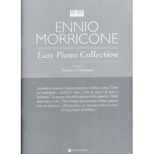 MORRICONE ENNIO - EASY PIANO COLLECTION - PIANO