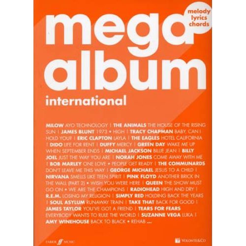  Mega Album International - Paroles, Accords