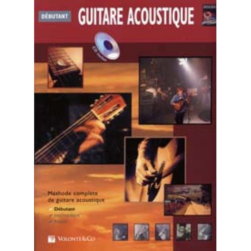VOLONTE&CO Guitare Acoustique Debutant CD